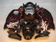 Suzuki GSXR 1300 Hayabusa 96-07 Motorrad Verkleidung - Schwarz rote Flamme Suzuki GSXR 1300 Hayabusa 96-07 Motorrad Verkleidung - Schwarz rote Flamme