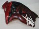 Suzuki GSXR 1300 Hayabusa 96-07 Motorrad Verkleidung - Schwarz rote Flamme Suzuki GSXR 1300 Hayabusa 96-07 Motorrad Verkleidung - Schwarz rote Flamme