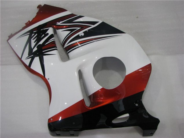 Suzuki GSXR 1300 Hayabusa 96-07 Motorrad Verkleidungen - Orange Silber Schwarz Suzuki GSXR 1300 Hayabusa 96-07 Motorrad Verkleidungen - Orange Silber Schwarz