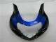 Suzuki GSXR 600 / 750 K1 K2 K3 01-03 Motorrad Verkleidung - Blau Schwarz Suzuki GSXR 600 / 750 K1 K2 K3 01-03 Motorrad Verkleidung - Blau Schwarz