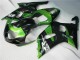 Suzuki GSXR 600 / 750 K1 K2 K3 01-03 Motorrad Verkleidungen - Grün Schwarz Suzuki GSXR 600 / 750 K1 K2 K3 01-03 Motorrad Verkleidungen - Grün Schwarz