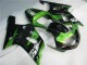 Suzuki GSXR 600 / 750 K1 K2 K3 01-03 Motorrad Verkleidungen - Grün Schwarz Suzuki GSXR 600 / 750 K1 K2 K3 01-03 Motorrad Verkleidungen - Grün Schwarz