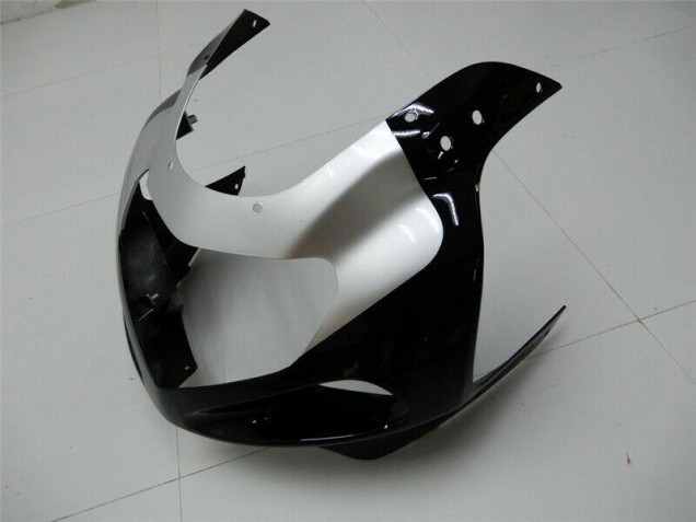 Suzuki GSXR 600 / 750 K1 K2 K3 01-03 Motorrad Verkleidungen - Schwarz Silber Suzuki GSXR 600 / 750 K1 K2 K3 01-03 Motorrad Verkleidungen - Schwarz Silber
