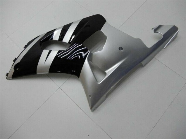 Suzuki GSXR 600 / 750 K1 K2 K3 01-03 Motorrad Verkleidungen - Schwarz Silber Suzuki GSXR 600 / 750 K1 K2 K3 01-03 Motorrad Verkleidungen - Schwarz Silber