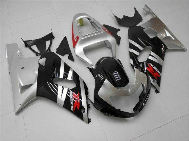 Suzuki GSXR 600 / 750 K1 K2 K3 01-03 Motorrad Verkleidungen - Silber Suzuki GSXR 600 / 750 K1 K2 K3 01-03 Motorrad Verkleidungen - Silber
