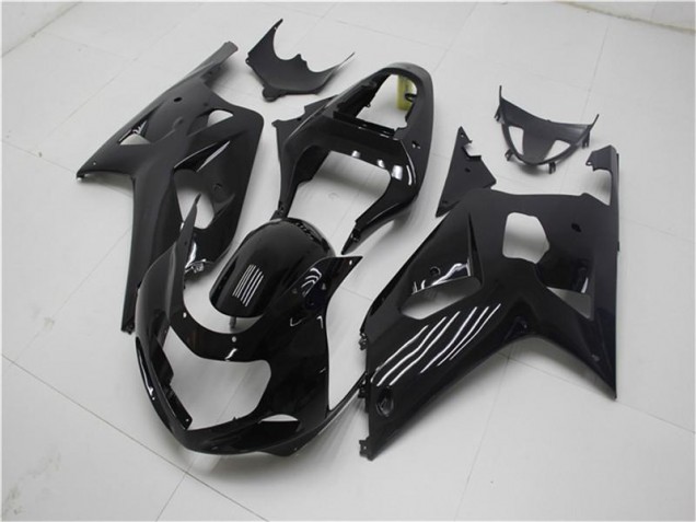 Suzuki GSXR 600 / 750 K1 K2 K3 01-03 Motorrad VollVerkleidungen & Plastik - Schwarz Suzuki GSXR 600 / 750 K1 K2 K3 01-03 Motorrad VollVerkleidungen & Plastik - Schwarz
