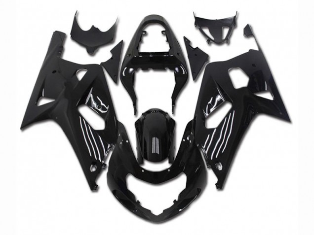 Suzuki GSXR 600 / 750 K1 K2 K3 01-03 Motorrad VollVerkleidungen & Plastik - Schwarz Suzuki GSXR 600 / 750 K1 K2 K3 01-03 Motorrad VollVerkleidungen & Plastik - Schwarz