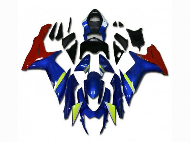 Suzuki GSXR 600 / 750 K11 11-24 Motorrad Verkleidungen - Blau Rot Suzuki GSXR 600 / 750 K11 11-24 Motorrad Verkleidungen - Blau Rot