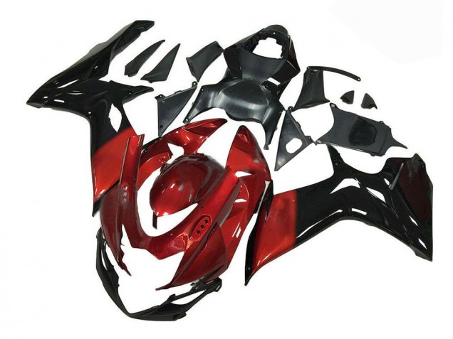 Suzuki GSXR 600 / 750 K11 11-24 Motorrad Verkleidungen - Rot Schwarz Suzuki GSXR 600 / 750 K11 11-24 Motorrad Verkleidungen - Rot Schwarz