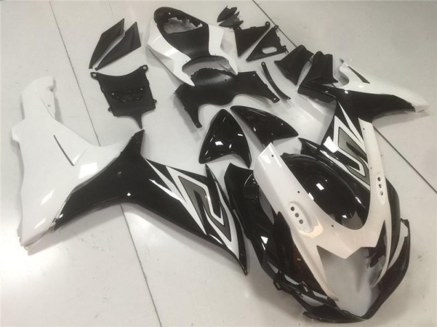 Suzuki GSXR 600 / 750 K11 11-24 Motorrad Vollverkleidung - Schwarz Weiß Suzuki GSXR 600 / 750 K11 11-24 Motorrad Vollverkleidung - Schwarz Weiß