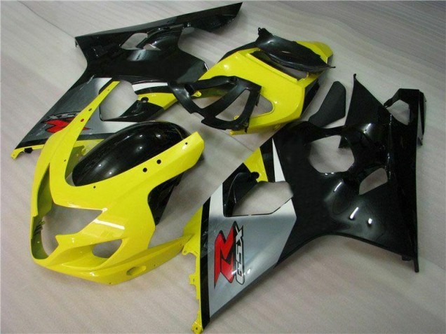 Suzuki GSXR 600 / 750 K4 04-05 Motorrad Verkleidung - Gelb Schwarz Suzuki GSXR 600 / 750 K4 04-05 Motorrad Verkleidung - Gelb Schwarz