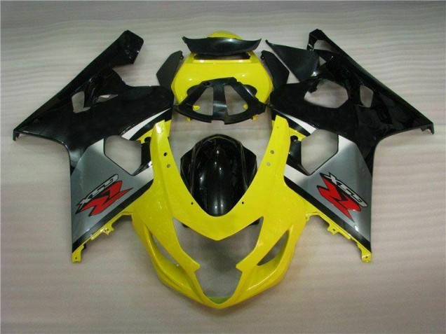 Suzuki GSXR 600 / 750 K4 04-05 Motorrad Verkleidung - Gelb Schwarz Suzuki GSXR 600 / 750 K4 04-05 Motorrad Verkleidung - Gelb Schwarz