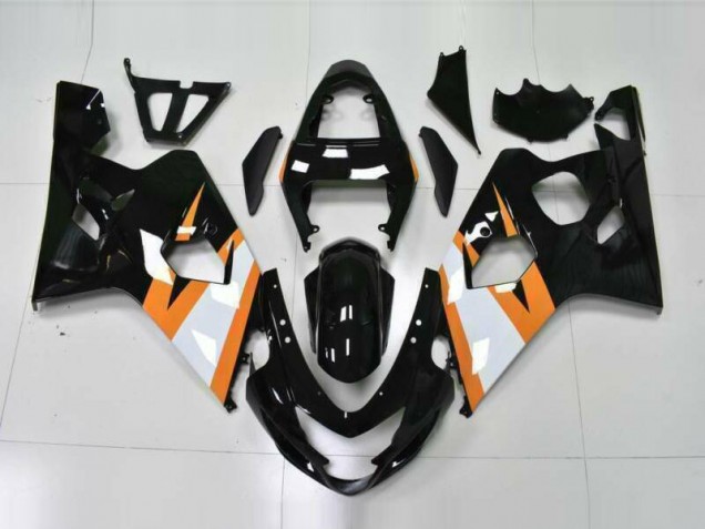 Suzuki GSXR 600 / 750 K4 04-05 Motorrad Verkleidung - Orange Schwarz Suzuki GSXR 600 / 750 K4 04-05 Motorrad Verkleidung - Orange Schwarz