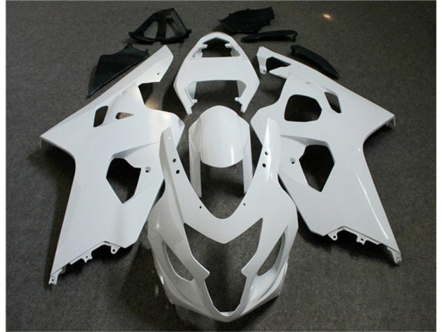 Suzuki GSXR 600 / 750 K4 04-05 Motorrad Verkleidung - Weiß Schwarz Suzuki GSXR 600 / 750 K4 04-05 Motorrad Verkleidung - Weiß Schwarz