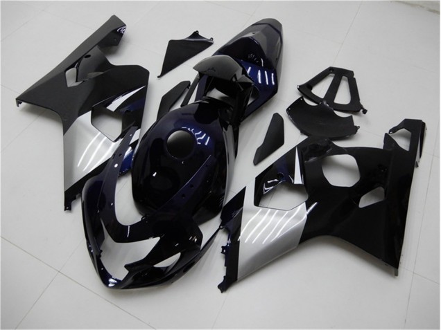 Suzuki GSXR 600 / 750 K4 04-05 Motorrad Verkleidungen - Blau Silber Suzuki GSXR 600 / 750 K4 04-05 Motorrad Verkleidungen - Blau Silber