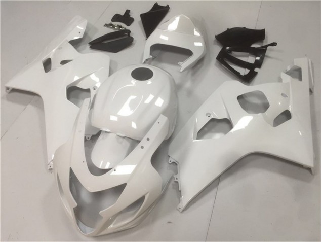 Suzuki GSXR 600 / 750 K4 04-05 Motorrad Verkleidungen - Glänzend Weiß Suzuki GSXR 600 / 750 K4 04-05 Motorrad Verkleidungen - Glänzend Weiß