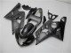 Suzuki GSXR 600 / 750 K4 04-05 Motorrad Verkleidungen - Schwarz Grau Suzuki GSXR 600 / 750 K4 04-05 Motorrad Verkleidungen - Schwarz Grau