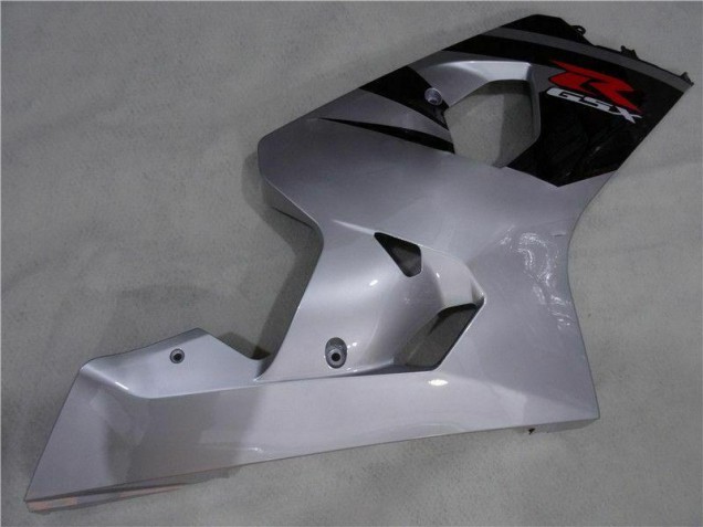 Suzuki GSXR 600 / 750 K4 04-05 Motorrad Verkleidungen - Schwarz Silber Suzuki GSXR 600 / 750 K4 04-05 Motorrad Verkleidungen - Schwarz Silber