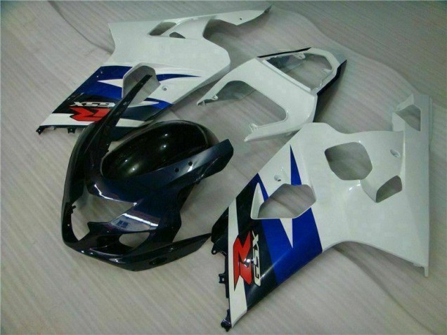 Suzuki GSXR 600 / 750 K4 04-05 Motorrad Verkleidungen - Weiß Schwarz Suzuki GSXR 600 / 750 K4 04-05 Motorrad Verkleidungen - Weiß Schwarz