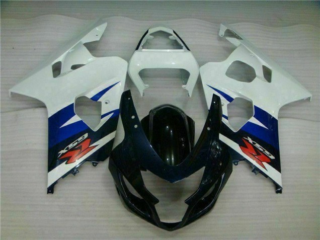 Suzuki GSXR 600 / 750 K4 04-05 Motorrad Verkleidungen - Weiß Schwarz Suzuki GSXR 600 / 750 K4 04-05 Motorrad Verkleidungen - Weiß Schwarz