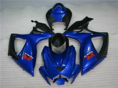 Suzuki GSXR 600 / 750 K6 06-07 Motor Vollverkleidung - Blau