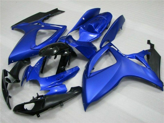 Suzuki GSXR 600 / 750 K6 06-07 Motorrad Verkleidung - Blau Schwarz Suzuki GSXR 600 / 750 K6 06-07 Motorrad Verkleidung - Blau Schwarz