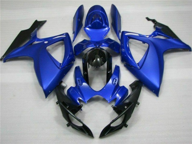 Suzuki GSXR 600 / 750 K6 06-07 Motorrad Verkleidung - Blau Schwarz Suzuki GSXR 600 / 750 K6 06-07 Motorrad Verkleidung - Blau Schwarz