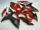 Suzuki GSXR 600 / 750 K6 06-07 Motorrad Verkleidung - Rot Schwarz Suzuki GSXR 600 / 750 K6 06-07 Motorrad Verkleidung - Rot Schwarz