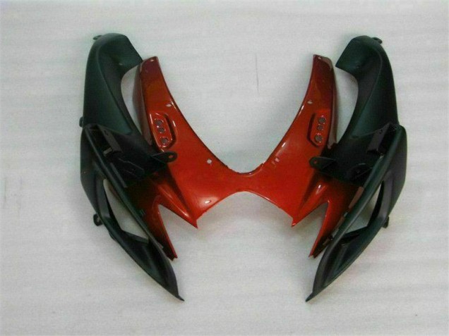 Suzuki GSXR 600 / 750 K6 06-07 Motorrad Verkleidung - Rot Schwarz Suzuki GSXR 600 / 750 K6 06-07 Motorrad Verkleidung - Rot Schwarz
