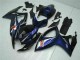 Suzuki GSXR 600 / 750 K6 06-07 Motorrad Verkleidung - Schwarz Blau Suzuki GSXR 600 / 750 K6 06-07 Motorrad Verkleidung - Schwarz Blau
