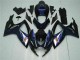 Suzuki GSXR 600 / 750 K6 06-07 Motorrad Verkleidung - Schwarz Blau Suzuki GSXR 600 / 750 K6 06-07 Motorrad Verkleidung - Schwarz Blau