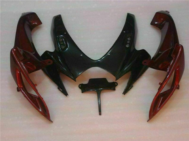 Suzuki GSXR 600 / 750 K6 06-07 Motorrad Verkleidung - Schwarz Rot Suzuki GSXR 600 / 750 K6 06-07 Motorrad Verkleidung - Schwarz Rot