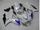 Suzuki GSXR 600 / 750 K6 06-07 Motorrad Verkleidung - Weiß Blau Suzuki GSXR 600 / 750 K6 06-07 Motorrad Verkleidung - Weiß Blau
