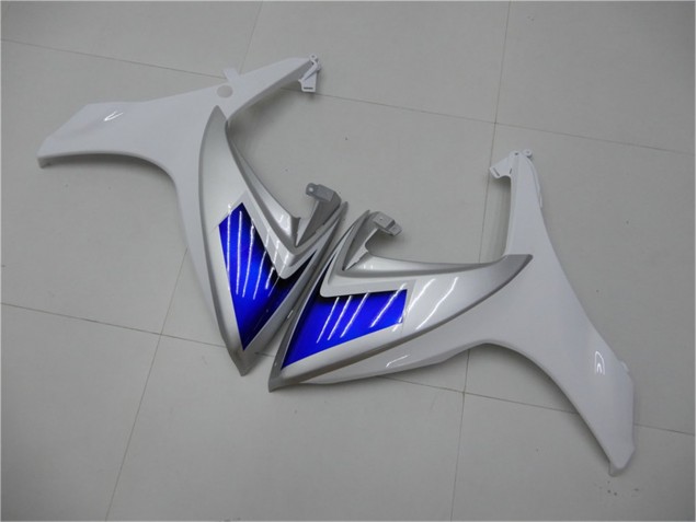 Suzuki GSXR 600 / 750 K6 06-07 Motorrad Verkleidung - Weiß Blau Suzuki GSXR 600 / 750 K6 06-07 Motorrad Verkleidung - Weiß Blau