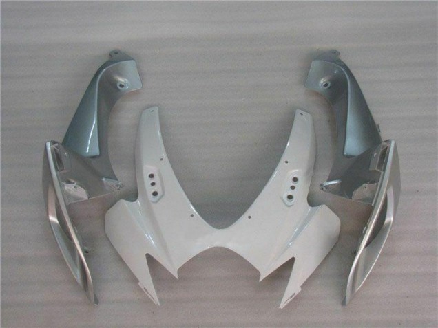 Suzuki GSXR 600 / 750 K6 06-07 Motorrad Verkleidung - Weiß Silber Suzuki GSXR 600 / 750 K6 06-07 Motorrad Verkleidung - Weiß Silber