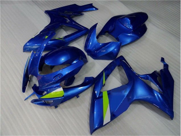Suzuki GSXR 600 / 750 K6 06-07 Motorrad Verkleidungen - Blau Suzuki GSXR 600 / 750 K6 06-07 Motorrad Verkleidungen - Blau