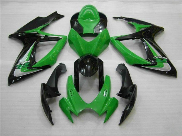 Suzuki GSXR 600 / 750 K6 06-07 Motorrad Verkleidungen - Grün Suzuki GSXR 600 / 750 K6 06-07 Motorrad Verkleidungen - Grün