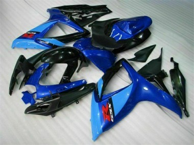 Suzuki GSXR 600 / 750 K6 06-07 Motorrad Verkleidungen Komplett Sets - Blau