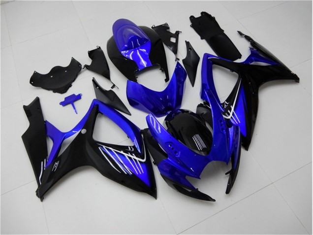 Suzuki GSXR 600 / 750 K6 06-07 Motorrad Verkleidungen & Plastik - Blau Schwarz Suzuki GSXR 600 / 750 K6 06-07 Motorrad Verkleidungen & Plastik - Blau Schwarz