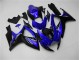 Suzuki GSXR 600 / 750 K6 06-07 Motorrad Verkleidungen & Plastik - Blau Schwarz Suzuki GSXR 600 / 750 K6 06-07 Motorrad Verkleidungen & Plastik - Blau Schwarz