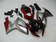 Suzuki GSXR 600 / 750 K6 06-07 Motorrad Verkleidungen - Rot Silber Suzuki GSXR 600 / 750 K6 06-07 Motorrad Verkleidungen - Rot Silber