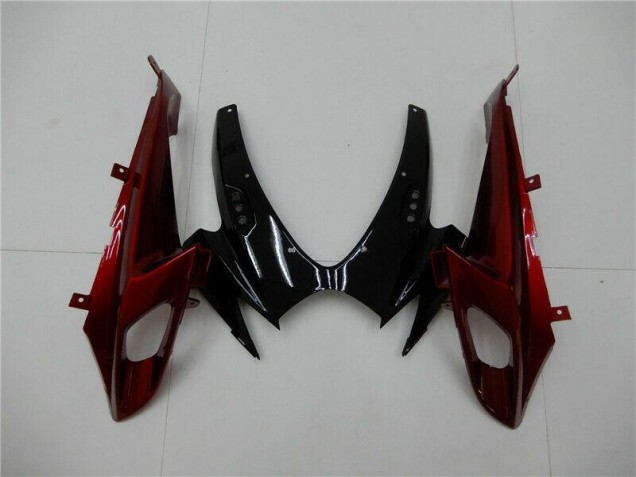 Suzuki GSXR 600 / 750 K6 06-07 Motorrad Verkleidungen - Rot Silber Suzuki GSXR 600 / 750 K6 06-07 Motorrad Verkleidungen - Rot Silber