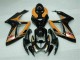 Suzuki GSXR 600 / 750 K6 06-07 Motorrad Verkleidungen - Schwarz Orange Suzuki GSXR 600 / 750 K6 06-07 Motorrad Verkleidungen - Schwarz Orange