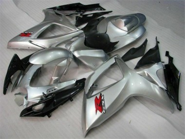 Suzuki GSXR 600 / 750 K6 06-07 Motorrad Verkleidungen - Silber