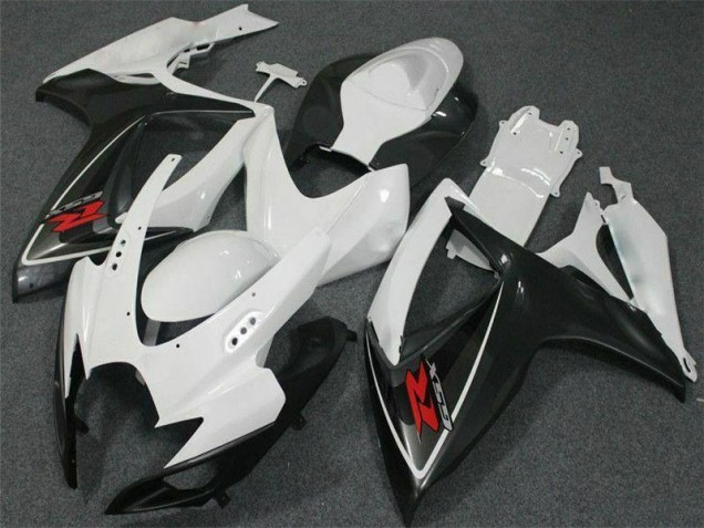 Suzuki GSXR 600 / 750 K6 06-07 Motorrad Verkleidungen - Weiß Suzuki GSXR 600 / 750 K6 06-07 Motorrad Verkleidungen - Weiß