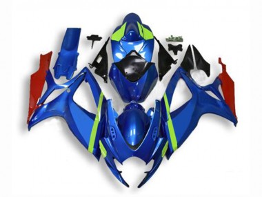 Suzuki GSXR 600 / 750 K6 06-07 Motorrad Vollverkleidung - Blau