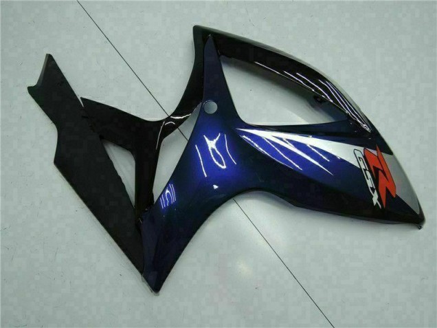 Suzuki GSXR 600 / 750 K6 06-07 Motorrad Vollverkleidung - Schwarz Blau Suzuki GSXR 600 / 750 K6 06-07 Motorrad Vollverkleidung - Schwarz Blau