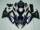 Suzuki GSXR 600 / 750 K6 06-07 Motorrad Vollverkleidung - Schwarz Blau Suzuki GSXR 600 / 750 K6 06-07 Motorrad Vollverkleidung - Schwarz Blau