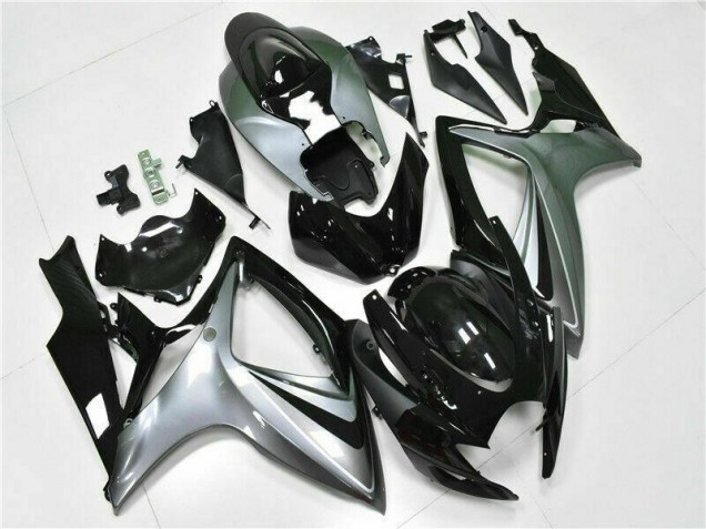 Suzuki GSXR 600 / 750 K6 06-07 Motorrad Vollverkleidung - Schwarz Suzuki GSXR 600 / 750 K6 06-07 Motorrad Vollverkleidung - Schwarz