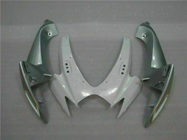 Suzuki GSXR 600 / 750 K6 06-07 Motorrad Vollverkleidung - Weiß Silber Suzuki GSXR 600 / 750 K6 06-07 Motorrad Vollverkleidung - Weiß Silber